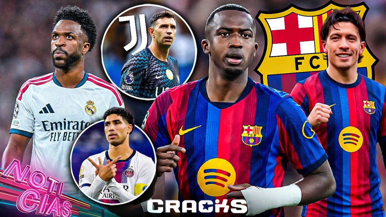 Barça va por central ¿Pacho? | “Vini, el problema del Madrid” | Golea PSG |Por esto no fue a la Juve