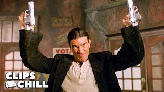 Pelea ÉPICA de Bar con Quentin Tarantino | Pistolero (Antonio Banderas)