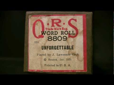 Ampico Lexington 88n - Unforgettable - Cook