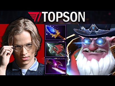 Sniper Dota 2 Gameplay T1.Topson with Aghanims - Hurricane Pike