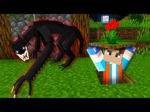 I MADE A SECRET HIDEOUT AGAINST WEREWOLVES IN MINECRAFT!