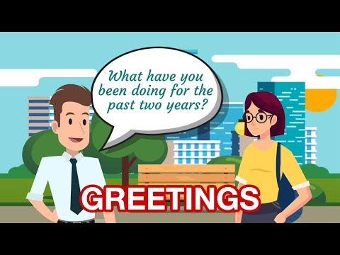 [Conversation English] Topic Greetings - Greeting an Old Friend