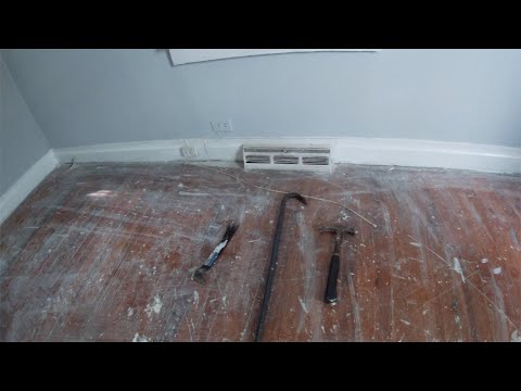 How to remove an old baseboard diffuser/heat register fast! 2020