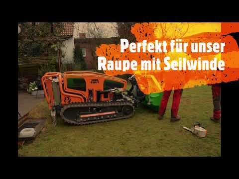 MDB LV 500 mit Ritter-Seilwinde - Fällung in Holdenstedt - B&B Baumfäll-Team Uelzen