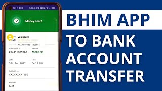 BHIM App Money Transfer to Bank Account | How to Send Money From BHIM App?