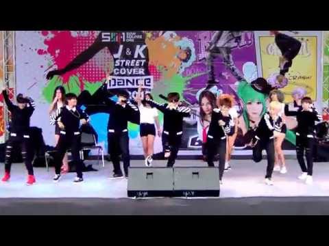 150523 JUST cover BTS - Beautiful + Attack On Bangtan + Boy In Luv @SIAM SQUARE1 J&K 2015 (Final)
