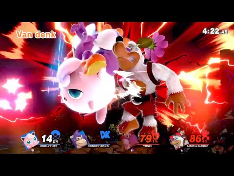 SSBU: Jigglypuff Rest Combo Double Kill Finisher