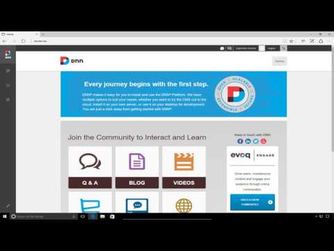 DNN9 Series Video 3 - DotNetNuke Overview Video