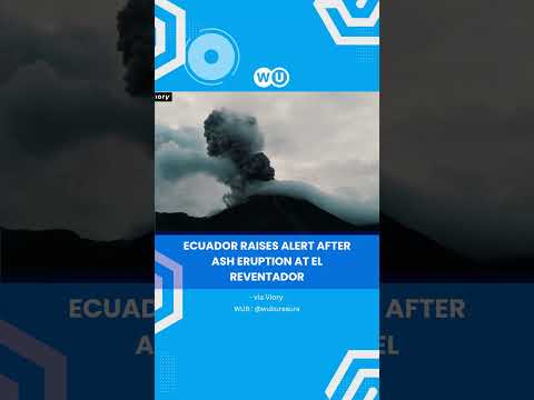 Authorities warn communities after strong volcanic activity in Napo
