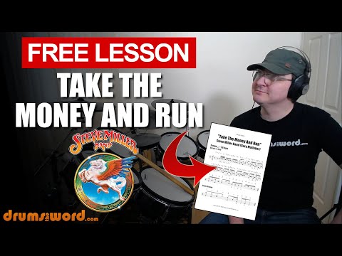 ★ Take The Money And Run (Steve Miller) ★ Free Drum Lesson | How To Play INTRO (Gary Mallaber)