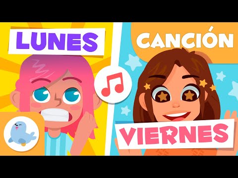CANCIÓN de los DÍAS de la SEMANA y las EMOCIONES 📆​😁 Cada día es distinto 🎶 Canción educativa 😢
