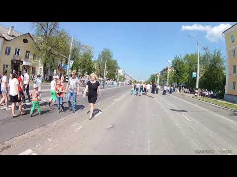 Ковров. 9 мая 2019, на электровеле  по проспекту Ленина