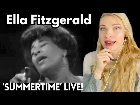 Vocal Coach Reacts: ELLA FITZGERALD 'Summertime' Live - In Depth Analysis!