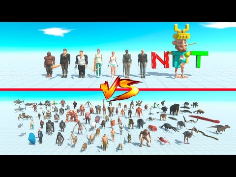 Modern Humans vs Factions - Animal Revolt Battle Simulator