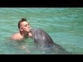 Getting Frisky With A Dolphin! 