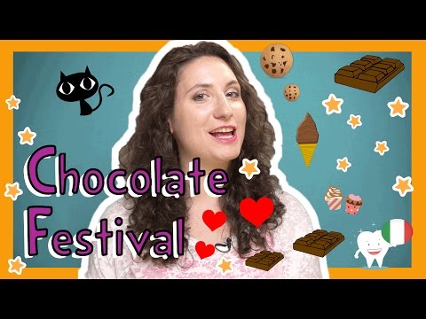 Italian Chocolate Festival Words with Ilaria