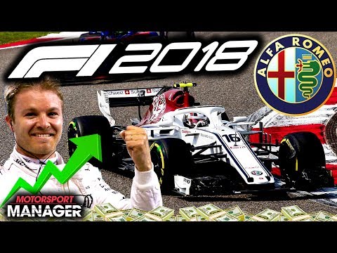 MASTERCLASS DRIVING IN THE LAST LAPS! - F1 2018 Alfa Romeo Manager Career Part 43