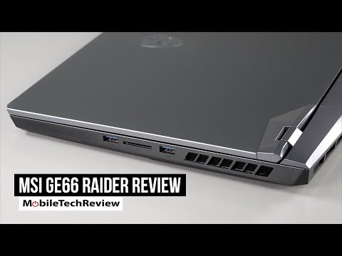 External Review Video V6g_F1V0aFc for MSI GE66 Raider Gaming Laptop (10th-Gen Intel)