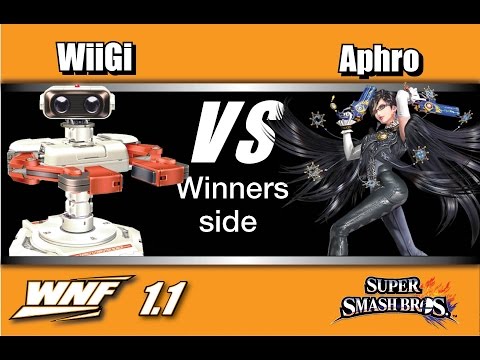 WNF 1.1 - TIE | WiiGI (ROB) Vs. Aphro (Bayonetta) Winners Side - Smash Wii U