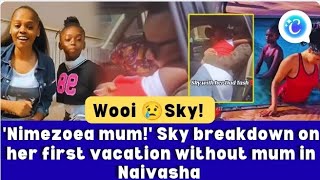 Download lagu Sad! 😢See what Tash ekira Sky after missing her mum mari vacation in Naivasha mp3