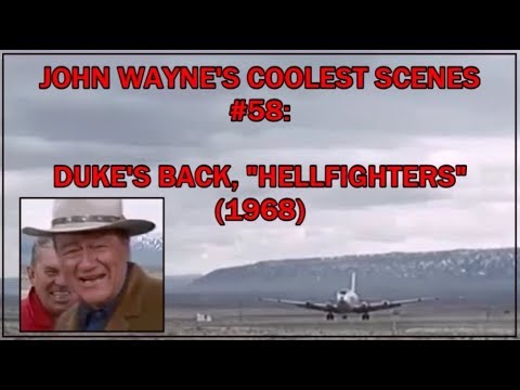 John Wayne's Coolest Scenes #58: Duke's Back, "HELLFIGHTERS" (1968)