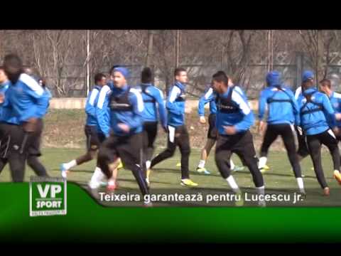 Teixeira garanteaza pentru Lucescu jr.