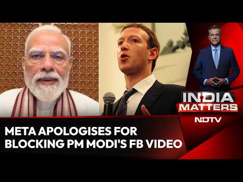 Meta Apologizes for Blocking PM Modi's Video on Facebook