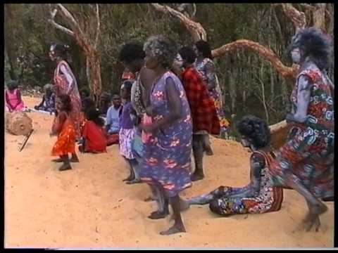 Dance during Aboriginal Initiation Ceremony, northern Australia (2)
