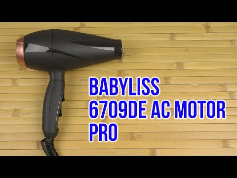 BaByliss 6709DE plaukų džiovintuvas video