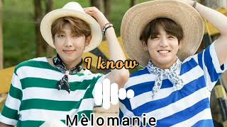 Download lagu BTS (RM & Jungkook) - I know  [ Slowed & Reverb ] mp3