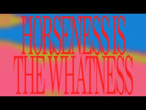 Video thumbnail for Horseness Is the Whatness