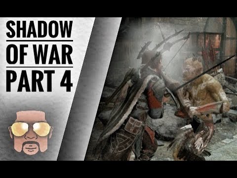 Middle Earth - Shadow of War Gameplay Walkthrough Part 4: HUNTING ORC CAPTAINS