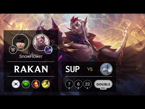 Rakan Support vs Galio - KR Challenger Patch 9.23