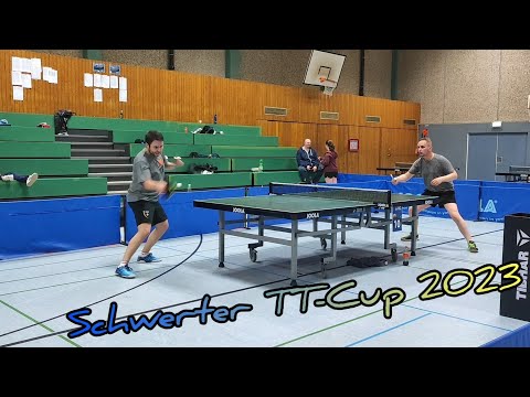 Abgeklärt und sicher im Halbfinale - Schwerter TT-Cup 2023 Vladimir Feldmann vs Maik Szymczak