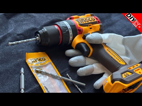INGCO CIDLI206681 Compact Brushless Impact Drill – Metal Test! Unstoppable Performance!
