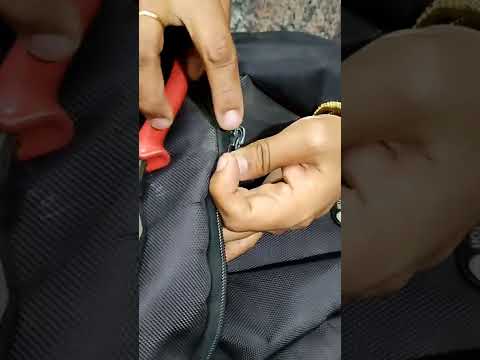 Bag Zip repair in 20 seconds@ishani vlogs