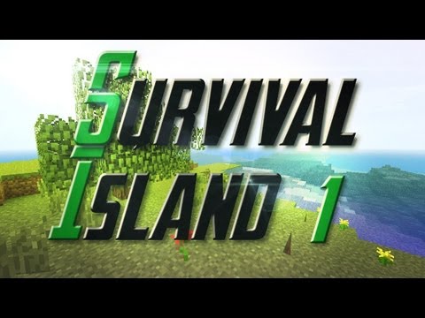 SpookySpatula - Minecraft: "Survival Island" -part 1- Glorious Mansion
