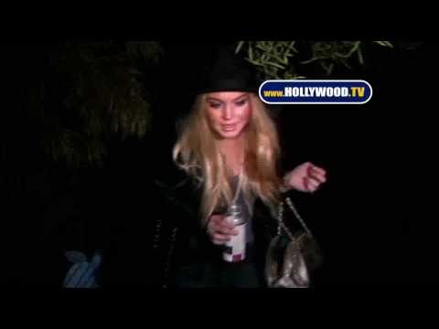 Lindsay Lohan In Santa Monica