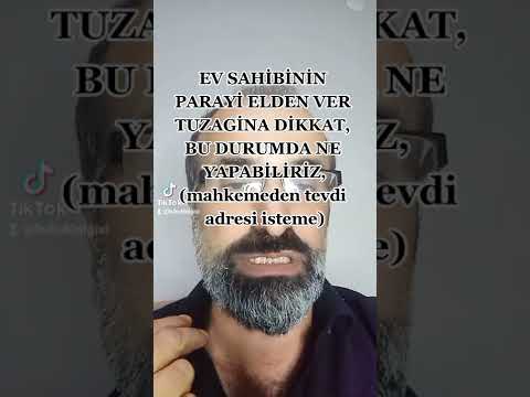 EV SAHİBİNİN PARAYİ ELDEN VER TUZAGİNA DİKKAT, BU DURUMDA NE YAPABİLİRİZ (mahkemeden tevdi adresi)
