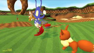 Knuckles Dances - Sonic Oddball Crackup Outtake