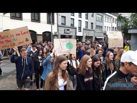 Erste Klimademo in St.Vith