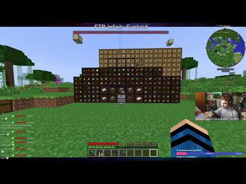 Záznam: CZ/SK - FTB Infinity Evolved - Auto crafting, výpekárna, sklad #1 ˇČást. 1