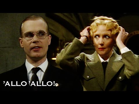 Herr Flick Goes Giddy with Helga! | 'Allo 'Allo | BBC Comedy Greats