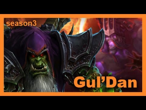 Heroes of the Storm - Gul'Dan - Unlimited Build - Ranked Gameplay - Infernal Shrines