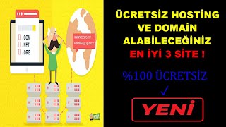 Domain Ve Hosting Ücretsiz AL ! | En İyi 3 Ücretsiz Hizmet Veren Site | Site Kur