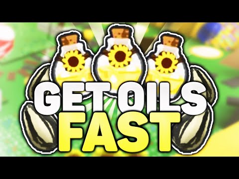 How to Get Oils Fast in Bee Swarm Simulator!