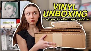 ARIANA GRANDE + HARRY STYLES VINYL UNBOXING! (+ variant collecting update)