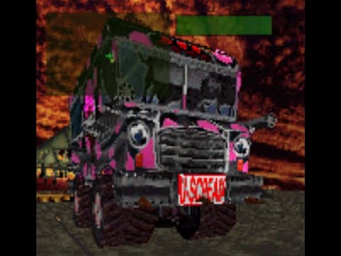 Twisted Metal 2 Beta Play as Dark Tooth vs Minion and Sweet tooth