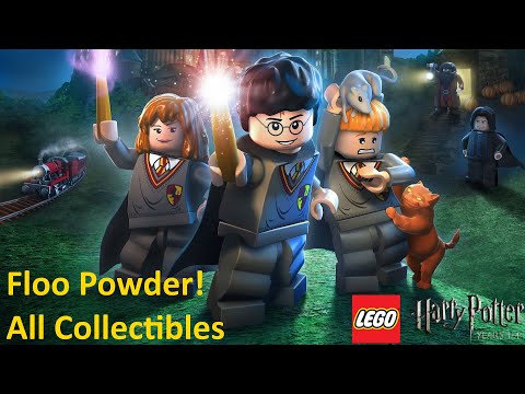 LEGO Harry Potter Years 1-4 - Floo Powder! - All Collectibles 100% Free Play
