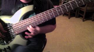 Scale The Summit- Gallows Guitar solo (6 string bass adaptation)